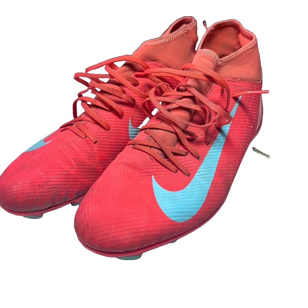 Nike Mercurial Superfly 10 Club MG Ember Glow FQ8314-800 Men Size 11 Cleats